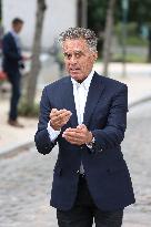 Funeral Of Patrice Laffont At The Pere Lachaise Cemetery