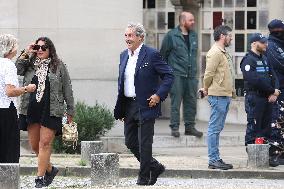 Funeral Of Patrice Laffont At The Pere Lachaise Cemetery