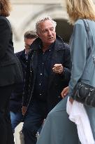 Funeral Of Patrice Laffont At The Pere Lachaise Cemetery