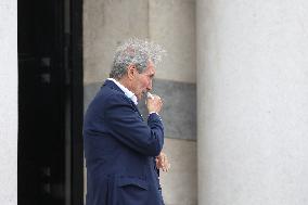 Funeral Of Patrice Laffont At The Pere Lachaise Cemetery