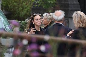 Funeral Of Patrice Laffont At The Pere Lachaise Cemetery