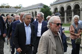 Funeral Of Patrice Laffont At The Pere Lachaise Cemetery