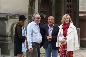 Funeral Of Patrice Laffont At The Pere Lachaise Cemetery