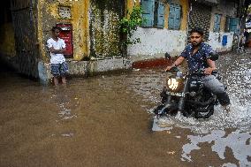 Waterlogging In India.