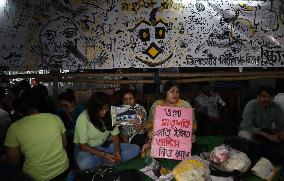 Protest Against The Rape And Murder Of A PGT Medical Student In Kolkata