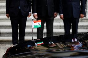 Prime Minister Of The Republic Of India Narendra Modi In Warsaw