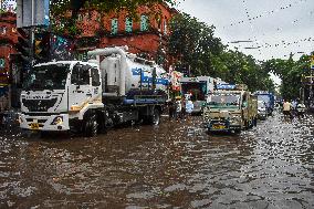 Waterlogging In India.