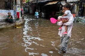 Waterlogging In India.