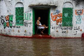 Waterlogging In India.