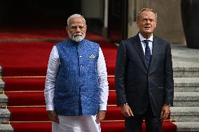 India PM Modi Starts Historic Trip To Poland And Ukraine