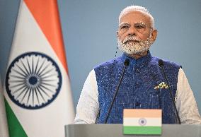 India PM Modi Starts Historic Trip To Poland And Ukraine