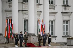 India PM Modi Starts Historic Trip To Poland And Ukraine