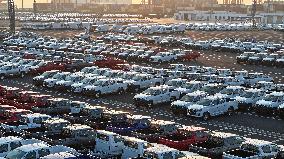 Vehicles Export Overseas at Taicang Port