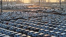 Vehicles Export Overseas at Taicang Port