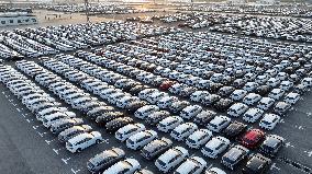 Vehicles Export Overseas at Taicang Port