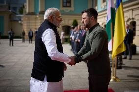 Modi Visits Kyiv