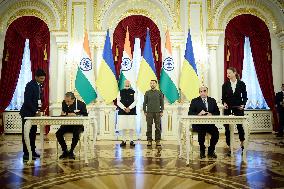 Modi Visits Kyiv