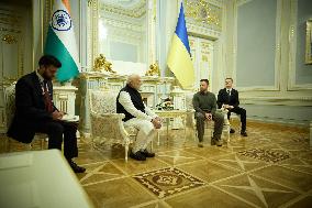 Modi Visits Kyiv