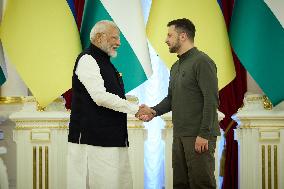 Modi Visits Kyiv