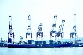 Port Production in Qingdao