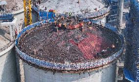 A Grain Storage And Logistics Project Construction in Huai'an