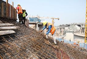 A Grain Storage And Logistics Project Construction in Huai'an