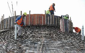 A Grain Storage And Logistics Project Construction in Huai'an