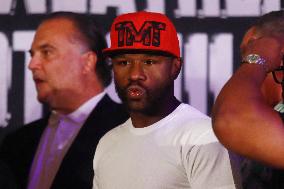 Mayweather v Gotti III Weigh-in - Mexico City