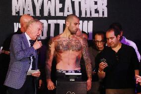 Mayweather v Gotti III Weigh-in - Mexico City