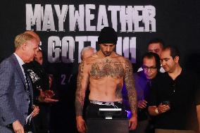 Mayweather v Gotti III Weigh-in - Mexico City