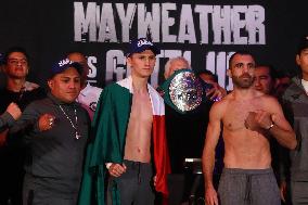 Mayweather v Gotti III Weigh-in - Mexico City