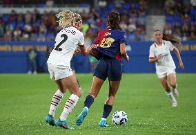 FC Barcelona v AC Milan - Women Pre-season Friendly