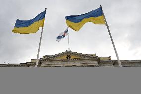 Government to fly flags for Ukrainian Independence Day on Saturday 24 August