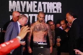 Ceremonial Weigh-in Mayweather V Gotti III