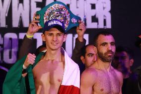 Ceremonial Weigh-in Mayweather V Gotti III