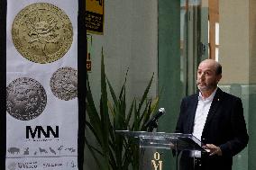 Inauguration Of The Exhibition 'Coinage Of A Collection. 100 Years Of Chapultepec Zoo In Mexico'.