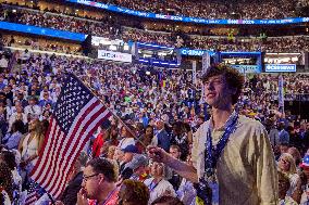 Kamala Harris Accepts Democratic Nomination - Chicago