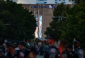 Pro-Palestinian Protesters March In Chicago On The Final Day Of The Democratic National Convention