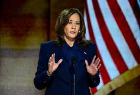 Kamala Harris Accepts Democratic Nomination - Chicago