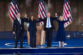 Kamala Harris Accepts Democratic Nomination - Chicago