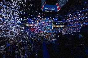 Kamala Harris Accepts Democratic Nomination - Chicago