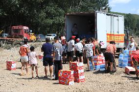 Rescue Efforts Underway In Heavy Rain-Hit Liaoning Province - China