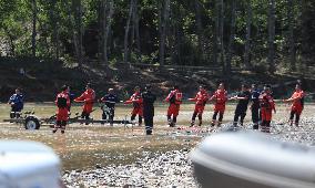 Rescue Efforts Underway In Heavy Rain-Hit Liaoning Province - China