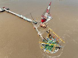 Most Difficult Engineering And Technical Super Cross-sea Project Construction in Zhoushan