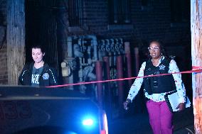 Man Found Dead With Gunshot Wound In An Alley In Chicago Illinois