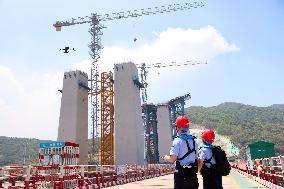 Most Difficult Engineering And Technical Super Cross-sea Project Construction in Zhoushan