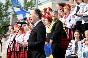 United for Ukraine event in Helsinki