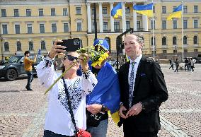 United for Ukraine event in Helsinki