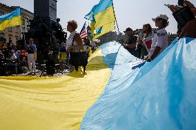 Ukrainian Independence Day In Poland