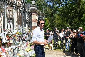 Anthony Delon Greets His Father's Fans At Delon's Estate - Douchy